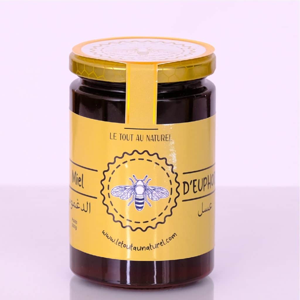 Meilleur miel euporbe daghmous Maroc 500g